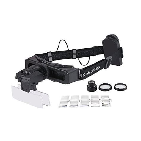 Лупа налобная 28.0x с подсветкой Kromatech MG9892E купить в Самаре, цена