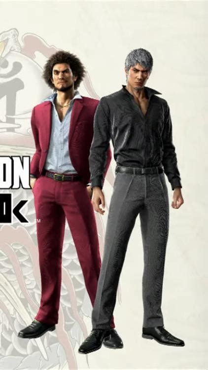 Babe Wake Up New Kiryu And Kasuga Renders R Yakuzagames