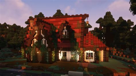 Cozy Mangrove Cottage Minecraft Tutorial Youtube