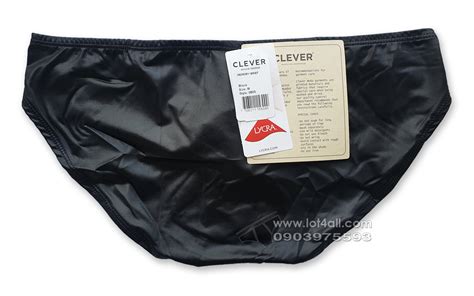 Quần lót nam Clever Memory BIkini Black