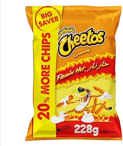 Cheetos Crunchy Flaming Hot 228g Price In UAE Amazon UAE Supermarket Kanbkam