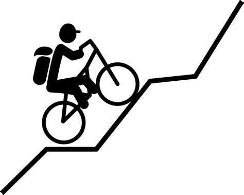 Mountain Biking Vector Icon Free Download Svg And Png