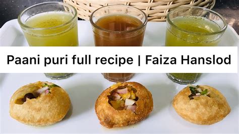 Homemade Panipuri Recipe Panipuri Recipe Gol Gappa Recipe By