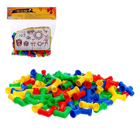 Конструктор обучающий Забавные трубочки — купить в интернет-магазине ...