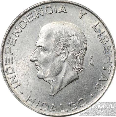 Монета 5 песо 1955 Серебро Мексика — покупайте на Auction.ru по ...