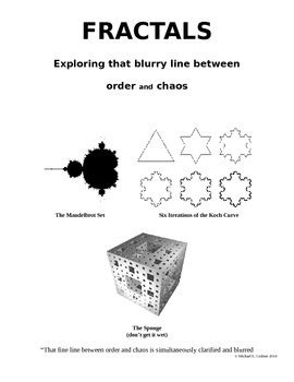Fractals Activity - Sierpinski Triangle by MCedroneTeach | TpT