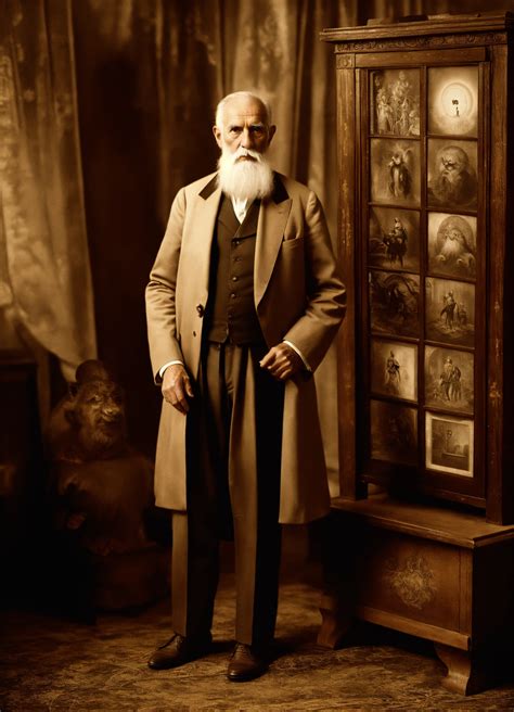 Lexica Old Man Wearing A Fakir Suite Standing Next To An