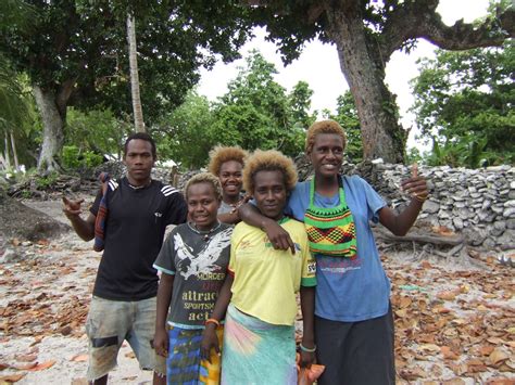 Clares Research Trip 2010 2011 Lihir Island Papua New Guinea
