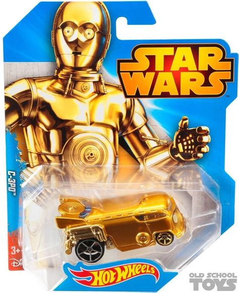 Hot Wheels C 3PO Star Wars MOC Mattel Old School Toys