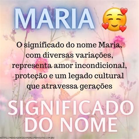 Significado do nome Maria