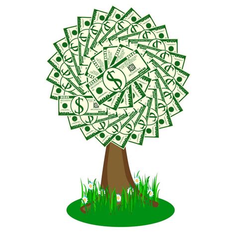 Money Tree Stock Vector Illustration Of Color Finance 68314966