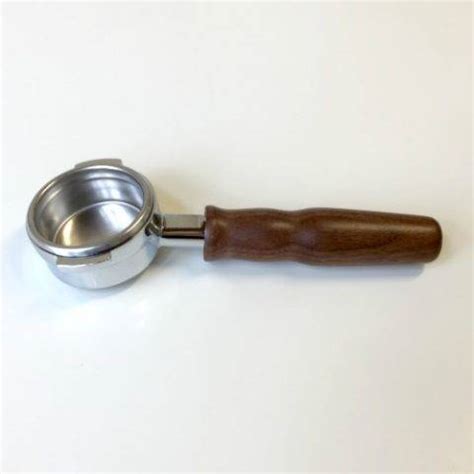 Walnut Bottomless Naked Portafilter Espresso Ninja