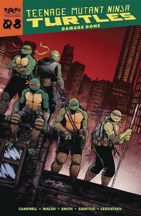 TMNT Vol V Vol 31 Reborn Vol 08 Damage Done TPB IDW TMNT A