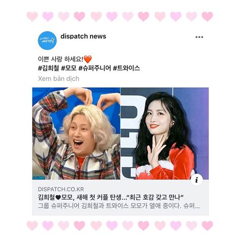 Hot C P I Kpop Kh Ng M Dispatch Gi U Nh M Trong Ng Y Ch Nh Th C X C Nh N Ang H N H