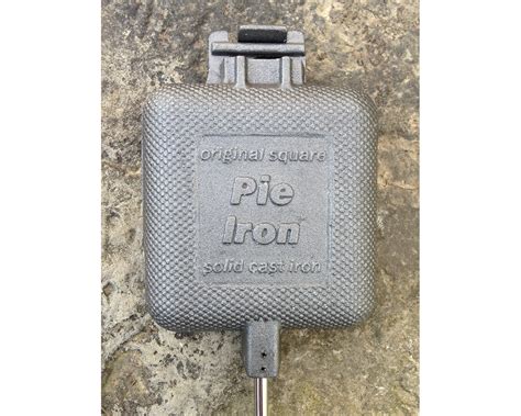 Square Cast Iron Pie Iron Original By Rome 1705