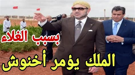 عاجل الملك محمد السادس يوجه رسالة مهمة إلى اخنوش Youtube