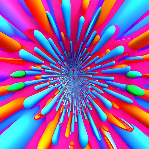 Trippy 3d Cartoon Arthubai