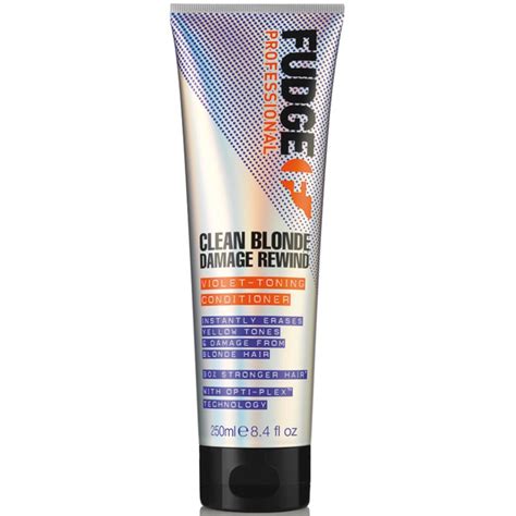 Fudge Clean Blonde Damage Rewind Toning Conditioner 250 Ml