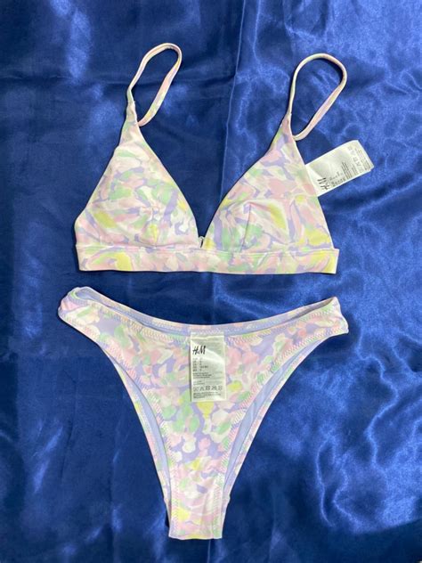 Pre Loved Bikini Set Women S Fashion Swimwear Bikinis Swimsuits On Carousell
