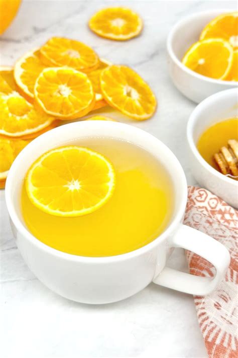 How to Make Orange Peel Tea - Daily Tea Time