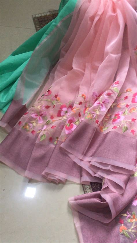 Beautiful Organza Saree Artofit