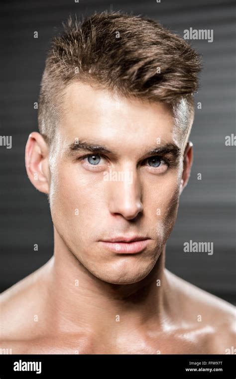 Portrait Of Handsome Man Stock Photo Alamy
