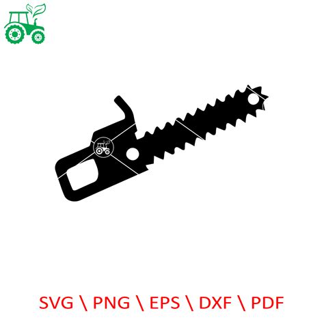 Chain Saw Clipart Image Digital Chainsaw Silhouette Chain Inspire