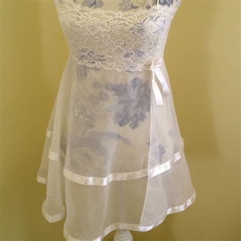 Intimates Sleepwear Lingerie White Sold Poshmark