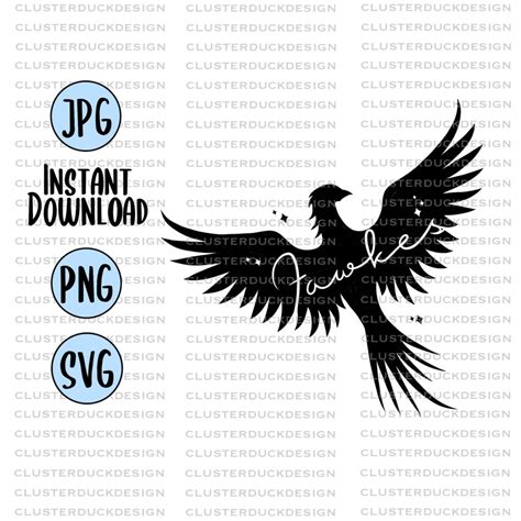 Fawkes Harry Potter Svg Design Svg Files For Cricut Etsy