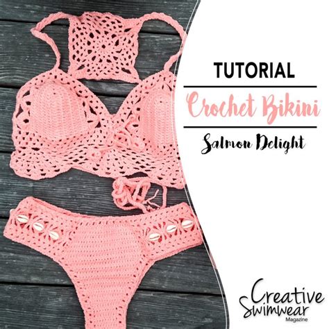 Crochet Bikini Pattern Sunset Creative Swimwear Crochet Tutorials And