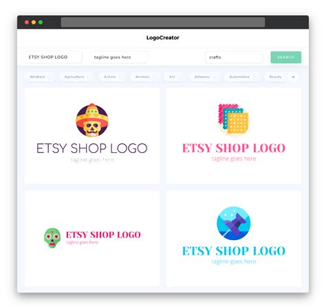 Etsy Shop Logo Design: Create Your Own Etsy Shop Logos