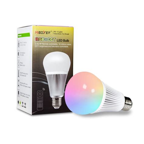 Miboxer Mi Light Lampadina Led E W Rgb Cct Rf Fut Su