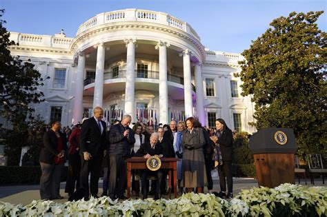 President Biden Signs Same Sex Marriage Bill At White House Ceremony