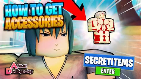 New How To Get Accessories In Roblox Anime Dimensions Special Codes