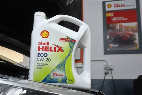 Shell Helix Eco 0W 20 baharu dilancarkan - minyak enjin sintetik ...