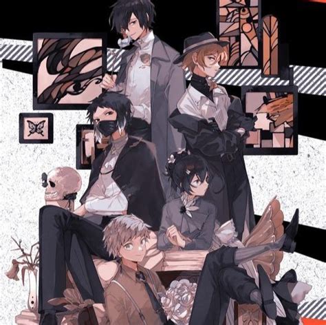 Can we all agree that Chuuya look hot in this offcial art Sở thú