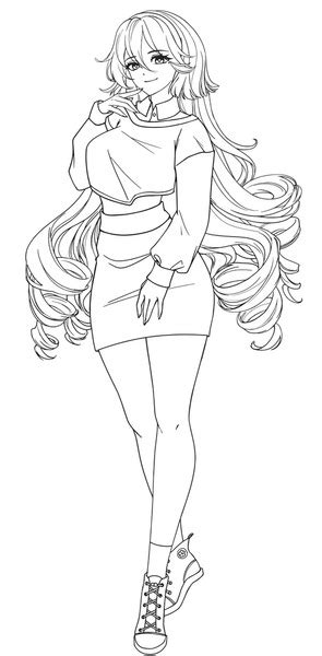 Anime Girl Body Naked Images Stock Photos D Objects Vectors Shutterstock