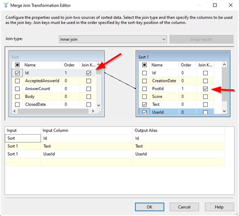 Ssis Ssis Merge Join Merge