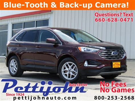 Pre Owned 2021 Ford Edge SEL 4D Sport Utility In Bethany P7440