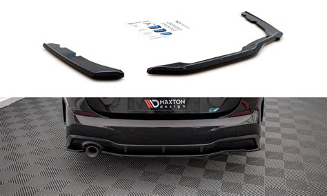 Сплиттер бампера заднего MAXTON Design для BMW 2 серии F44 Gran Coupe M ...