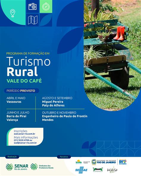 Turismo Rural No Vale Do Caf Incentivado Programa De Forma O E