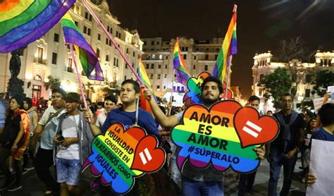 LGTBIQ Perú el país que menos derechos otorga Marcha del Orgullo Gay Promsex identidad