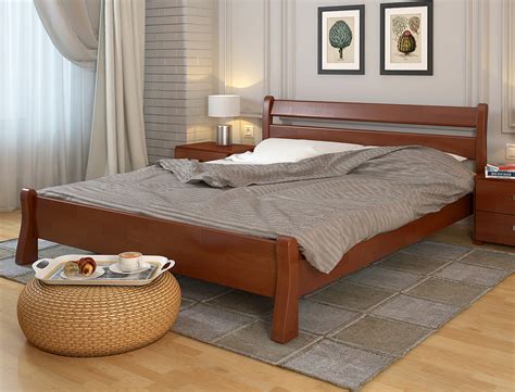 Кровать деревянная Венеция Arbor Drev сосна Сосна, 120х200, Яблоня (ID ...