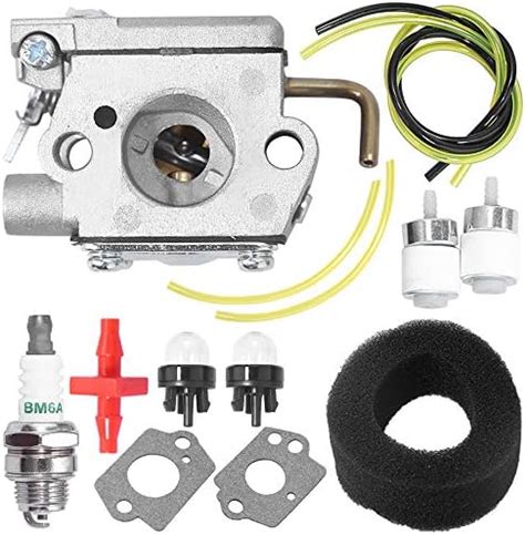 Carburetor With Fuel Line Primer Bulb Spark Plug Air Filter