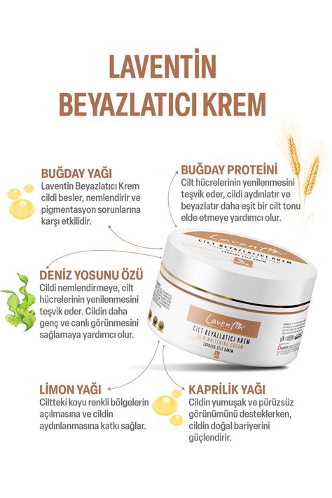 Laventin Koltuk Altı Diz Dirsek Ve Bikini Bölgesi Cilt Beyazlatıcı Krem 100 Ml Fiyatı Yorumları