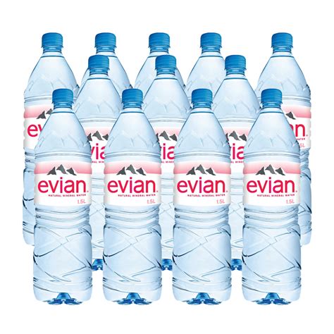 Evian 8 x 1.5lt pet - Bulkco