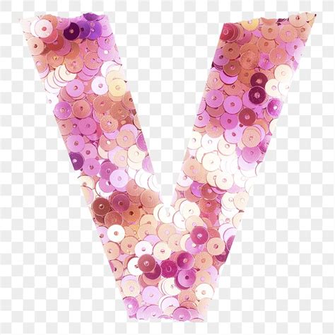 V Glitter Letter Images Free Photos Png Stickers Wallpapers