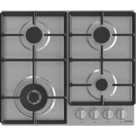 Газовая варочная поверхность Gorenje GW641EX, электроподжиг, чугунные ...