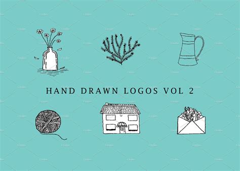 Hand Drawn Logos Vol 2