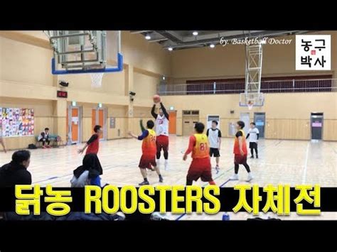 장년부 농구동호회 닭농 Roosters vs 자체 청백전 3경기 1쿼터 Asia Korea Amateur